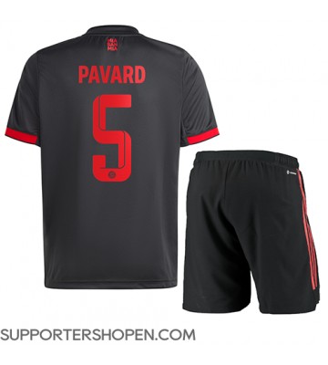Bayern Munich Benjamin Pavard #5 Tredje tröja Barn 2022-23 Kortärmad (+ korta byxor)